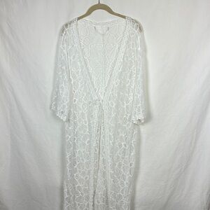 Vince Camuto open knit long cardigan